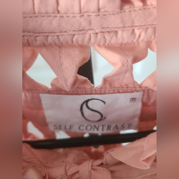 Anthropologie cotton puff sleeve blouse - Picture 4 of 5